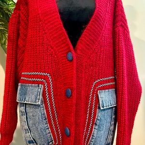 Cardigan Button Sweater